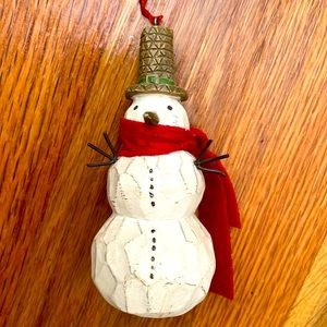 Brand new snowman winter tree ornament